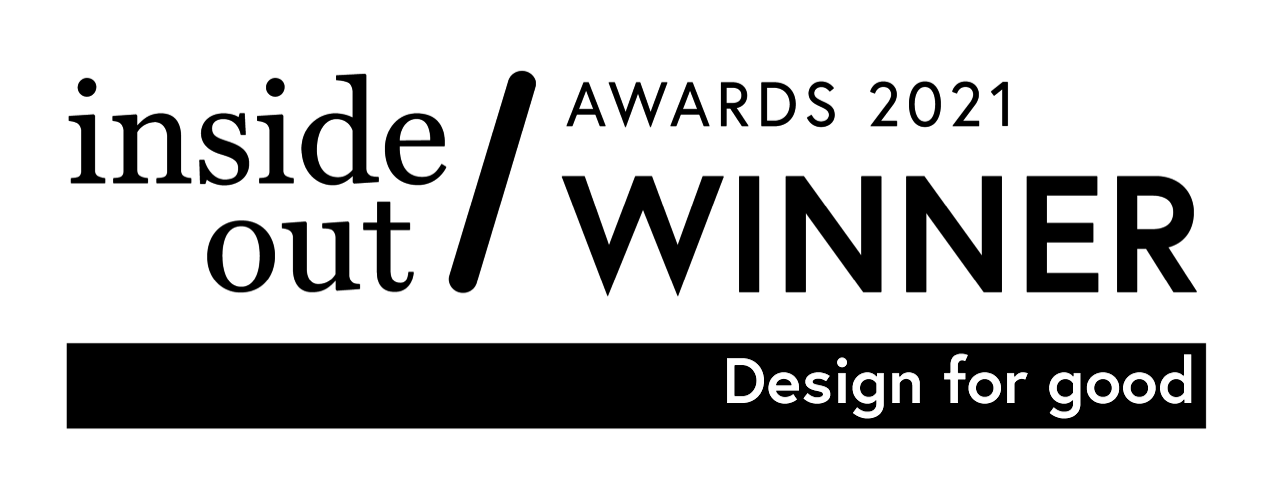 Inside out awards 2021, winner, design for good.